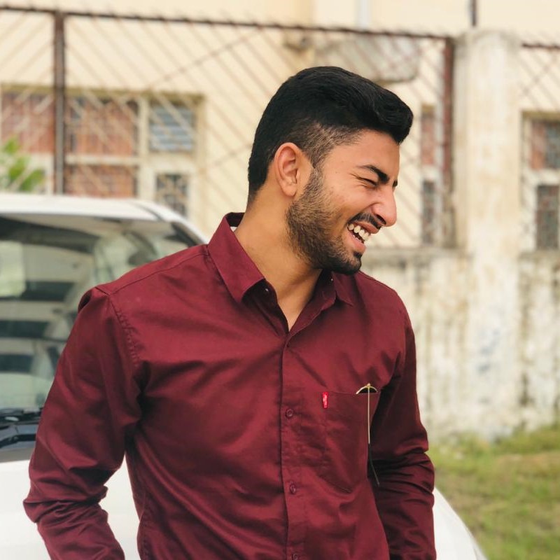 a picture of Vishal Kumar smiling